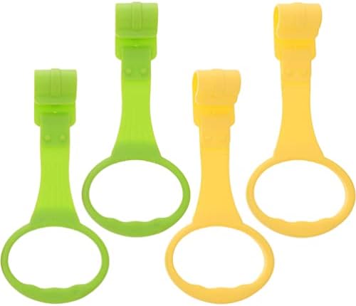 4pcs Baby Play Gym Baby Crib Pull Ring Baby Bed Stand Up Rings Nursery Baby Cot Rings for Infant Baby Toddler Playpen Play Gym Cot Ring Toddler Walker
