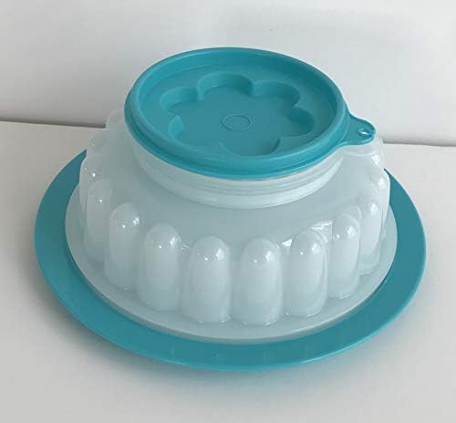 Tupperware JEL RING MOLD Jello Desserts 2.5cup Aqua