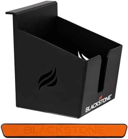 Blackstone 5609 Magnetic Tool and Beverage Holder (2 Piece Set), Organizer for Storage- Squeeze Bottle Holder - Premium Griddle Grill Accessories, Sturdy Quality, Portable, Free from Drill