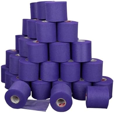 Cramer Tape Underwrap, Bulk Case of 48, Purple Rolls, Non-Latex Pre Wrap to Protect Skin from Irritation and Discomfort Caused by Athletic Tape for Taping, Secure Pads and Ice Packs, 2.75" x 30 Yards
