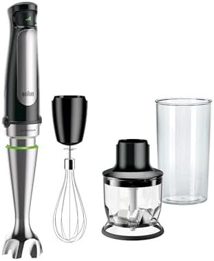 Braun MultiQuick MQ7025X Hand Blender, Faster, Finer Blending