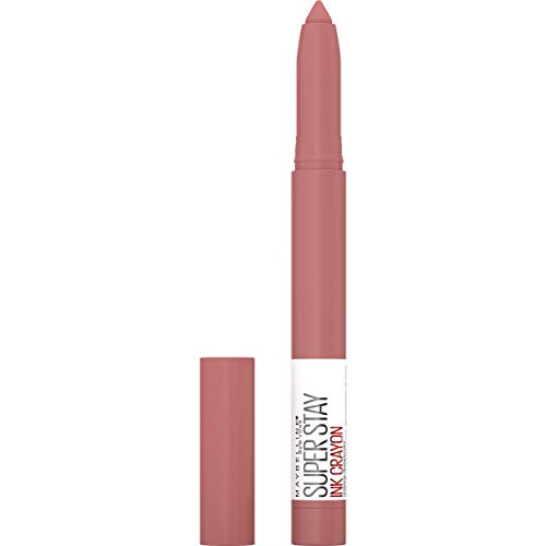 MAYBELLINE Super Stay Ink Crayon Lipstick Makeup Bundle with Built-in Sharpener, Long Lasting Matte Lip Color, 2 Count