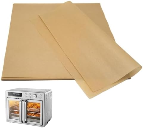 Air Fryer Liners for Midea Flexify French Door Toaster Oven Air Fryer Combo, 100pcs Disposable Parchment Paper