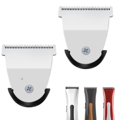 2 Pcs Professional Mag Timmer Clipper Replacement Blades #2111 Blade Compatible with Wahl Mag Trimmers 8841/8143 /8700- Fits Professional Barbers and Stylists