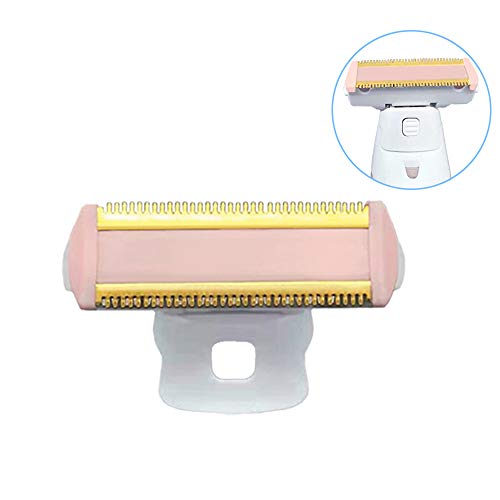 6PCS Shaver Replacement Heads Compatible with Perfect Finishing Touch Flawless Body Rechargeable Ladies Shaver Blades (Shaver Head 6PCS + Velvet Bag + 2 Brushes)
