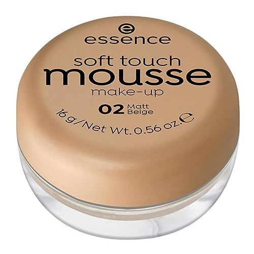 Essence -soft touch mousse make-up - 02 Matt Beige