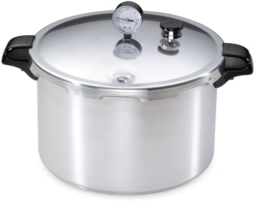 Presto 01755 16-Quart Aluminum canner Pressure Cooker, One Size, Silver