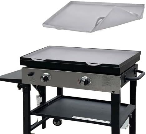 36" Silicone Griddle Mat for Blackstone, Heavy Duty Food Grade Blackstone Silicone Griddle Cover With Handle, 36 Inch blackstone griddle cover, Protect Your Griddle All Year