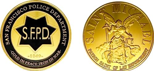 SAN Francisco Police Department Challenge Coin: Size 1.5"