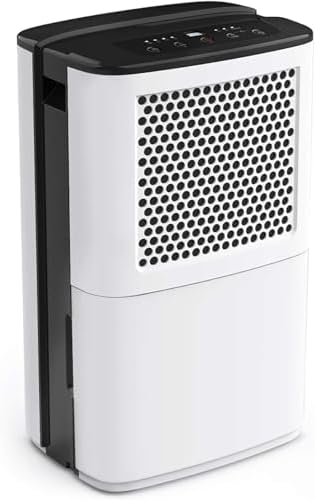 AIRPLUS 4500 Sq. Ft Dehumidifiers for Home, 70 Pints Dehumidifier for Basement with Drain Hose, Continuous Drainage, Intelligent Humidistat, Dehumidifier for bathroom, bedroom, Large Room