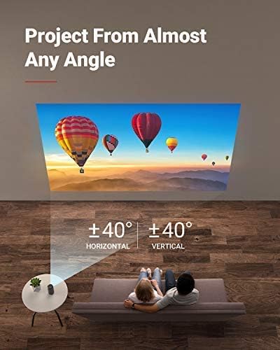 Anker Nebula Capsule Max, Pint-Sized Wi-Fi Mini 200 ANSI Lumen Portable movie Projector, 8W Speaker, 100 Inch Picture, 4-Hour Video Playtime, Outdoor Projector (Renewed)
