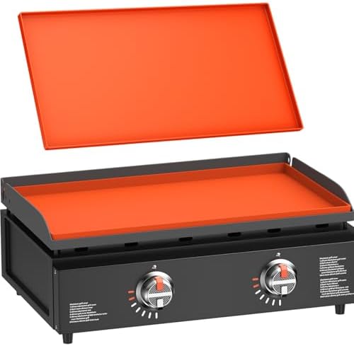 22" Silicone Griddle Mat Cover for Blackstone, Heavy Duty Silicone Cover, All Year Round Griddle Top Protective Mat for Black Stone Accessories