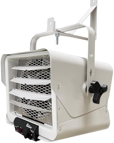 Dr. Infrared Heater DR-966 240-Volt Hardwired Shop Garage Commercial Heater, 3000 Watt / 6000 Watt