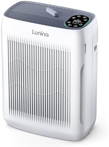 Air Purifiers for Home Large Room up to 3000 Ft², LUNINO Air Purifier with Auto & Pet Mode, 4 Fan Speeds, Aromatherapy, H13 HEPA Washable Filter for Allergies, Pet Hair, Smoke, Odors, Pollen, Dust