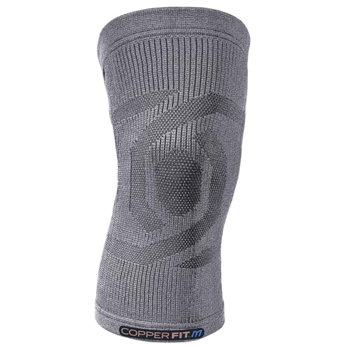 Copper Fit Mobilizer Knee Sleeve – ProSeries with Removable Side Stabilizers Knee Support for Advanced Recovery – Mobility, Knee Pain, Swelling, Inflammation, Circulation, Arthritis, Tendonitis (2XL)