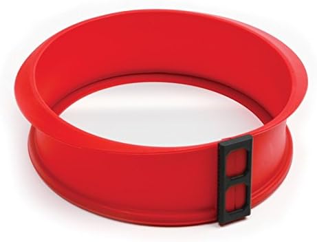 Norpro Silicone Springform Pan with Glass Base, 9"