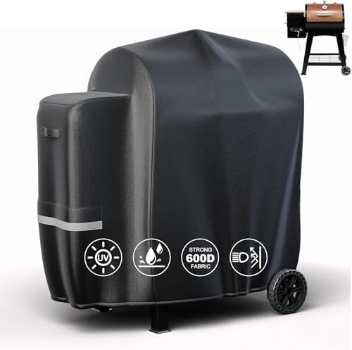 73700 Grill Cover for Pit Boss 700FB, Classic 700, Lexington 500, Lexington 540, Pit Boss 400FB, Pro 600 and Z Grill 550B Series Wood Pellet Grills, Heavy Duty 600D Waterproof BBQ Cover