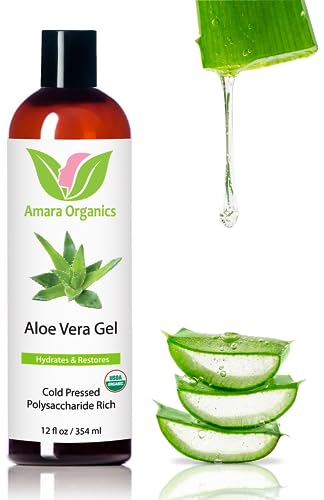 Organic Aloe Vera Gel by Amara Beauty