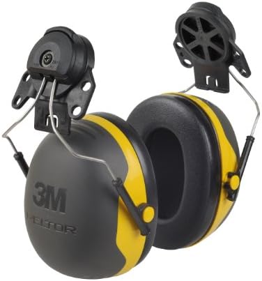 3M PELTOR Hearing Protection Earmuffs, X2 Series, Noise Protection NRR 24 dB, Construction, Manufacturing, Maintenance