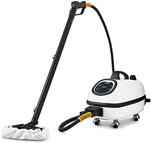 Dupray Tosca Steam Cleaner: A commercial-grade steamer made in Italy, perfect for both professional and home cleaning needs, offering powerful performance and reliability. * Kills 99.9% of Germs