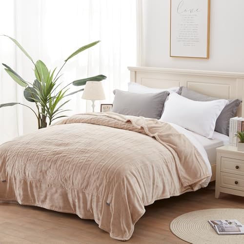 Westinghouse King Size Electric Heating Blanket, 10 Levels, Auto Shut Off, Fast Heating, Machine Washable (Beige, 100x90 Inches)