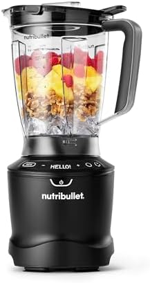 nutribullet SmartSense 5-speed, full-size blender, 1400 Watt- Matte Black