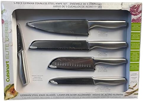 Cuisinart Elite Series German Stainless Steel 5 Knife Set (2022)