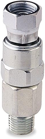 Graco 244515 1/4" x 1/4", 3000 PSI Magnum Straight Hose Swivel