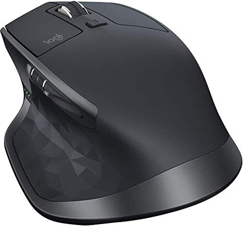 Logitech MX Master 2S Wireless Mouse with FLOW Cross-Computer Control and File Sharing for PC and Mac, Graphite (Renewed)