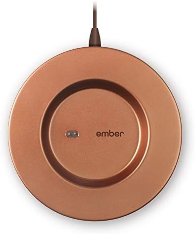 Ember Charging Coaster 2, Wireless Charging for Use with Ember Temperature Control Smart Mug, Copper