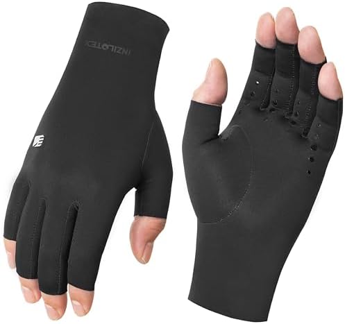 Arthritis Compression Gloves, Super Soft and Seamless Arthritis Gloves for Carpal Tunnel Pain Relief Gloves for Men & Women (M)