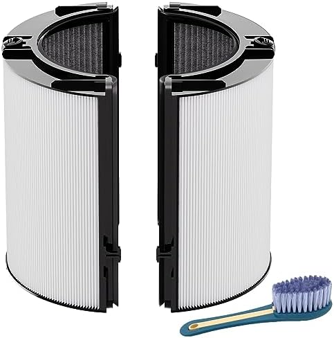 Leemone 360° Combi 2 in 1 HEPA+Carbon Replacement Filter Compatible with Dyson TP06 HP06 PH02 PH01 PH03 PH04 HP09 TP09 HP07 TP07 TP10 HP10, H13 Grade True HEPA Replacement Filter