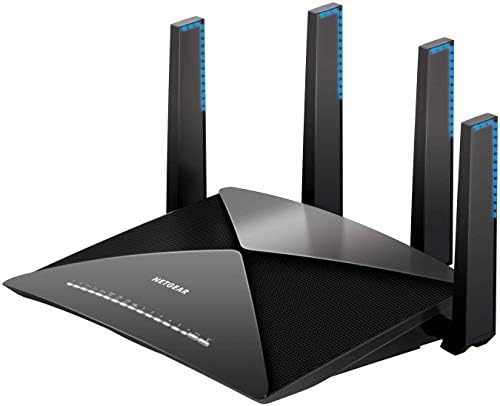 NETGEAR R9000-100NAR Nighthawk X10 AD7200 802.11ac/ad Quad-Stream WiFi Router - Certified Refurbished