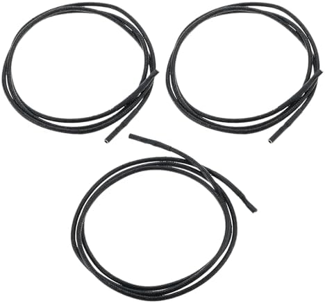 3Pcs Push Button Piezo Ignitor Sparker Cables Replacement Part for RV Stove Range, Compatible with Atwood, Wedgewood, Dometic, Suburban, Magic Chef, Garystone 3 or 4 Burner RV Stoves