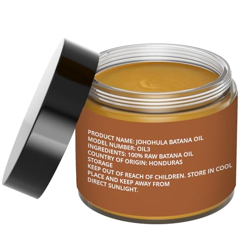 Johohula Pure Batana Oil for Hair Growth: Raw Batana Oil for Hair Loss Treatment Scalp Care for Men Women