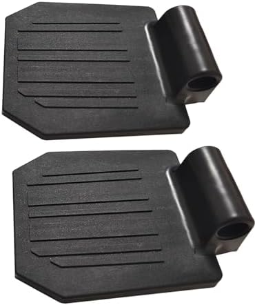 1 Pair of Universal Footplate for The Wheelchair, Transport Chair Footrest Elevating Leg Rests Replacement Parts for Standard Wheelchair Repair Parts