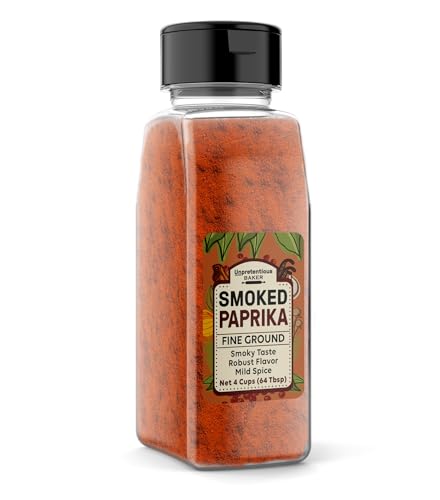 Unpretentious Smoked Paprika, 1 lb, Ground Spice Made from Dried Red Chile Peppers, Strong & Smoked Flavor