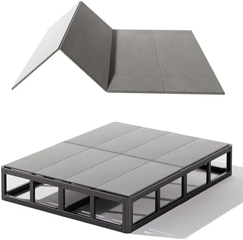 Premium Bunkie Board Queen, Mattress Support Board Improved Comfort and Support, Breathable, Noise Minimizing, Low Profile Bed Bunkieboards 8mm(Panel Thickness), Bed Board Under Mattress