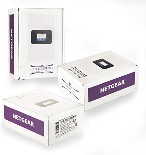 NETGEAR Unite Explore AC815S | Mobile WiFi Hotspot Cat.9 4G LTE | Up to 450Mbps Download Speed | Connect Up to 15 Devices | 18 Hours of Use Per Charge | 2 MIMO TS-9 Antenna connectors | GSM Unlocked