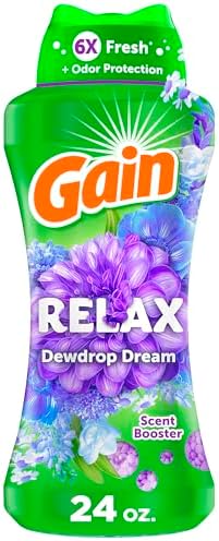 Gain In-Wash Laundry Scent Booster Beads, Relax Scent, 24 oz
