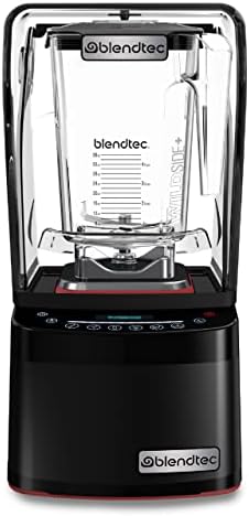 Blendtec Professional 800 - Blender with WildSide+ Jar (90 oz) for Smoothies & Frozen Drinks - Quietest Professional-Grade Power - 11-Speed Touch Slider - Easy to Clean - Black