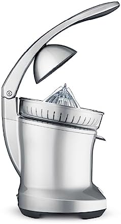 Breville BCP600SIL, Citrus Press Motorized Juicer Machine, Silver