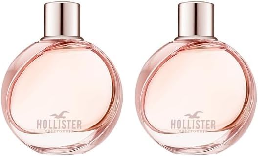 Hollister Wave Women Eau De Parfum, 3.4 Ounce (Pack of 2)