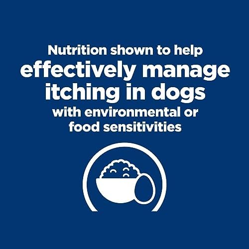 Hill's Prescription Diet Derm Complete Skin & Food Sensitivities Dry Dog Food, Veterinary Diet, 14.3 lb. Bag