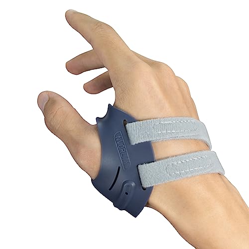 Nvorliy CMC Joint Thumb Arthritis Brace, CMC Thumb Support Brace for Osteoarthritis, CMC Joint Pain Relief, Tendonitis, Arthritis - Thumb Stabilizing Orthosis for Women & Men (Right, Small)