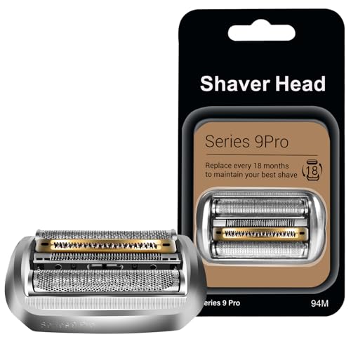 94M Replacement Heads Compatible with Braun Series 9 Electric Shaver Replacement blades,for Braun s9 Sport Replacement Head and Series 9 Pro Electric Razors 9290cc,9291cc,9370cc,9293s,9385cc,9390cc