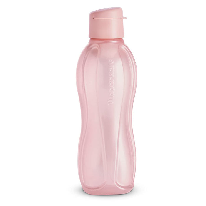 Tupperware Eco Twist Eco-Friendly Reusable Water Bottle, Official Product, Portable, Capacity 1 Litre, Pearl Pink