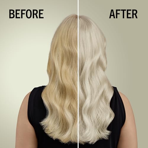 Schwarzkopf Keratin Blonde Anti Brass Purple Mask, 1 Application - Hair Dye Treatment Neutralizes Brassiness and Yellow Undertones, Hair Mask Strengthens Hair, Making it 3x Stronger