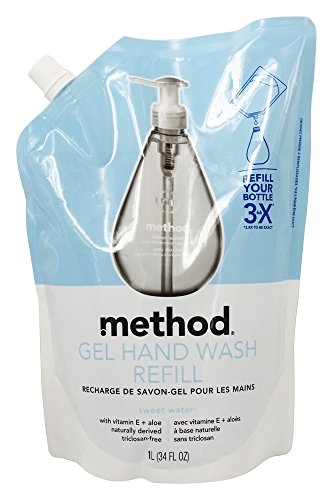 Method Gel Hand Wash 34 Oz Sweet Water