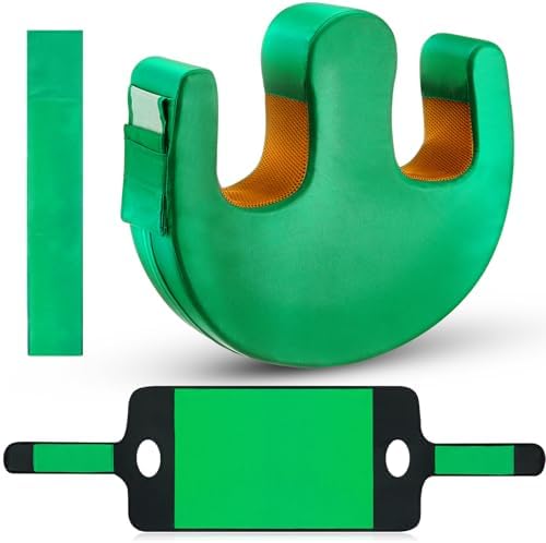 TrelaCo 2 Pcs Bedridden Patient Turning Device Set, Including 1 Turning Pillow and 1 Turning Belt, Prevent Muscle Atrophy for Elderly Seniors Disability Prevention Bed Sore Aid Care(Green)